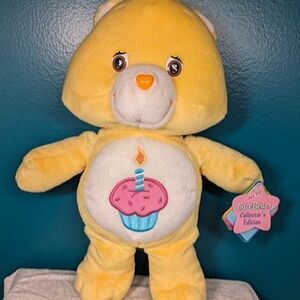 Birthday Bear Care Bear 10" Collector's Edition Series 1